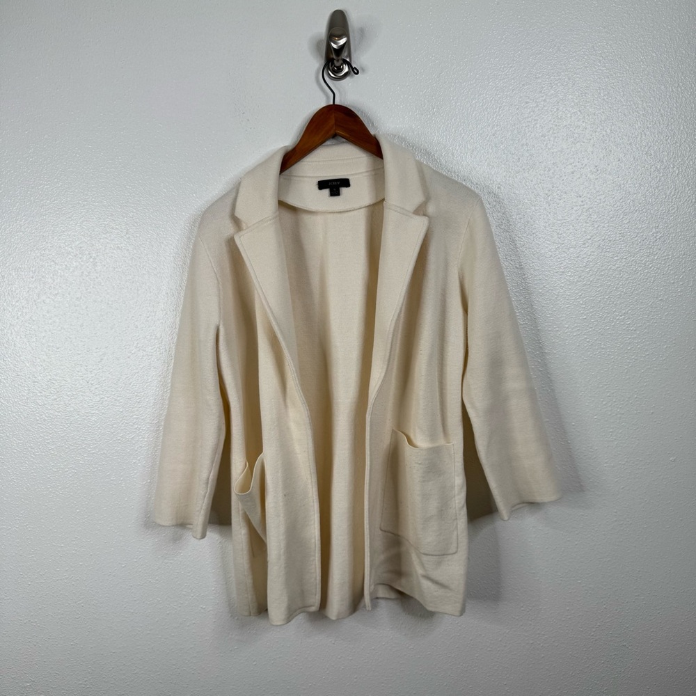 J. Crew Sophie Open Front Sweater Blazer Size Small